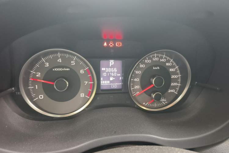 Used Subaru Forester 2013 2.5i Automatic Elite Edition Odometer Close Up
