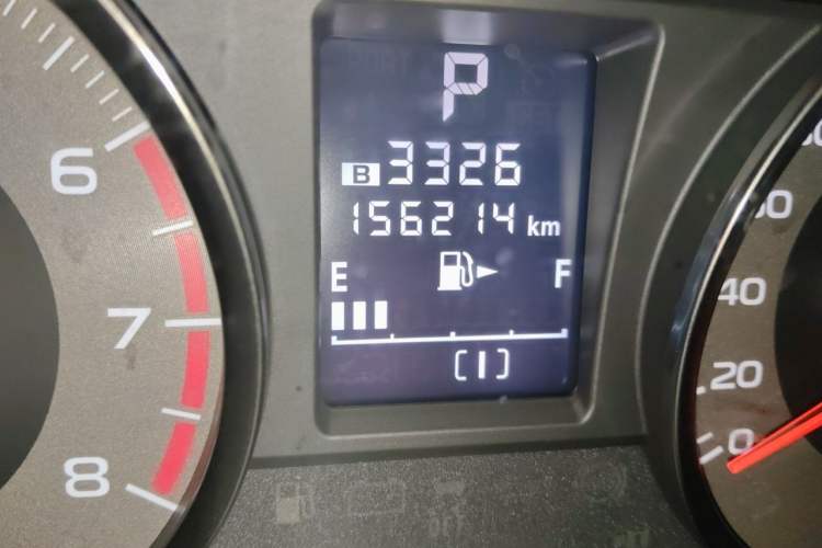 Used Subaru Forester 2013 2.5i Automatic Luxury Edition Odometer Close Up