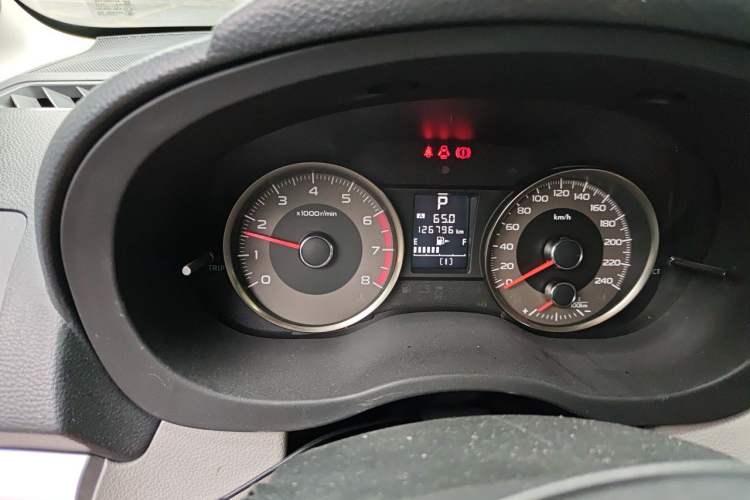 Used Subaru Forester 2013 2.5i Automatic Elite Navigation Edition Odometer Close Up