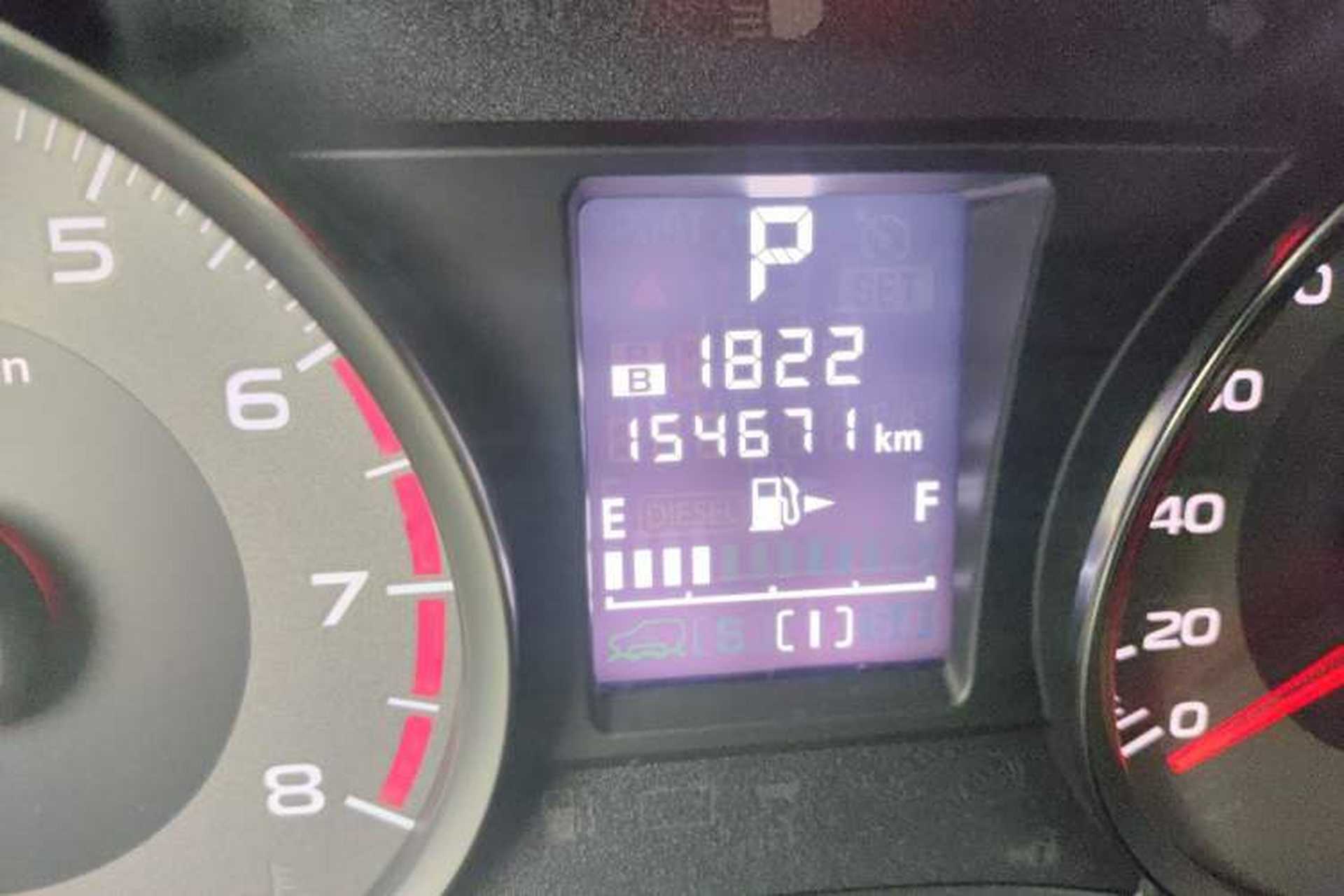 Used Subaru Forester 2013 2.5i Automatic Luxury Navigation Edition Odometer Close Up