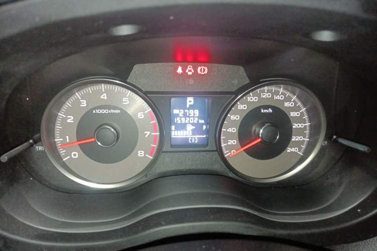 Used Subaru Forester 2013 2.5i Automatic Luxury Navigation Edition Odometer Close Up