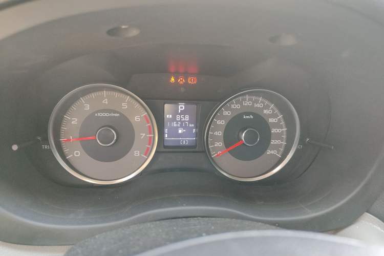 Used Subaru Forester 2013 2.5i Automatic Prestige Edition Odometer Close Up