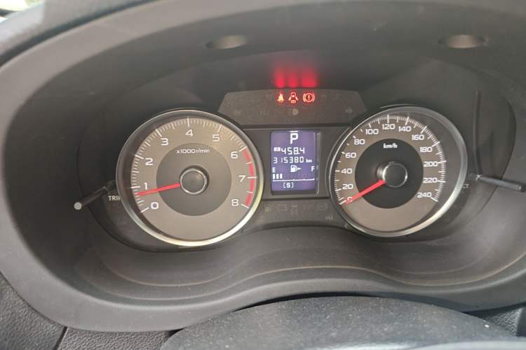 Used Subaru Forester 2013 2.5i Automatic Prestige Navigation Edition Odometer Close Up