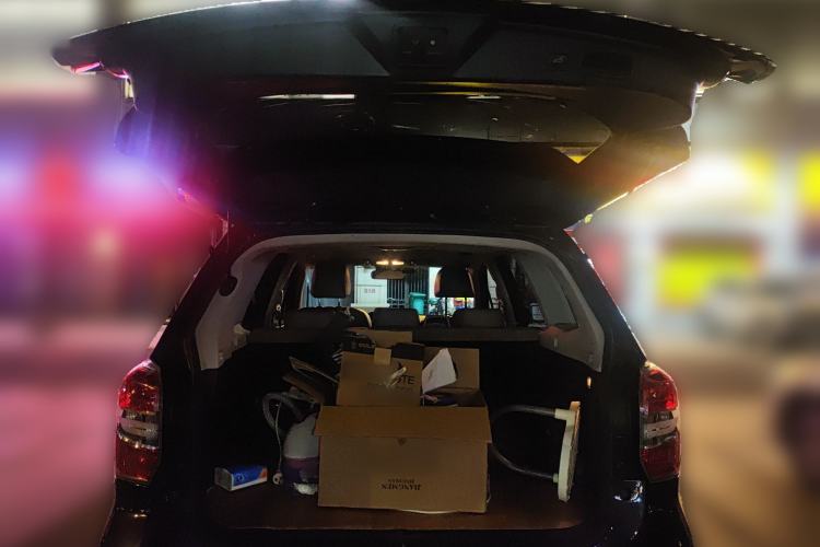 Used Subaru Forester 2013 2.5i Automatic Prestige Edition Trunk