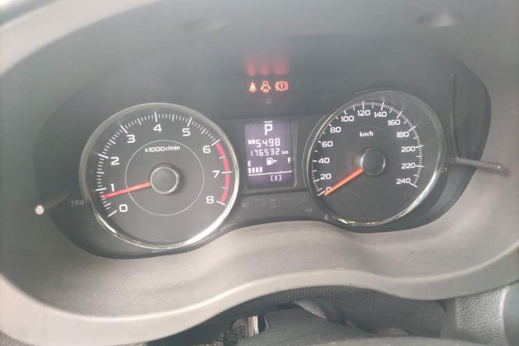 Used Subaru Forester 2013 2.0T Automatic Prestige Navigation Edition Odometer Close Up