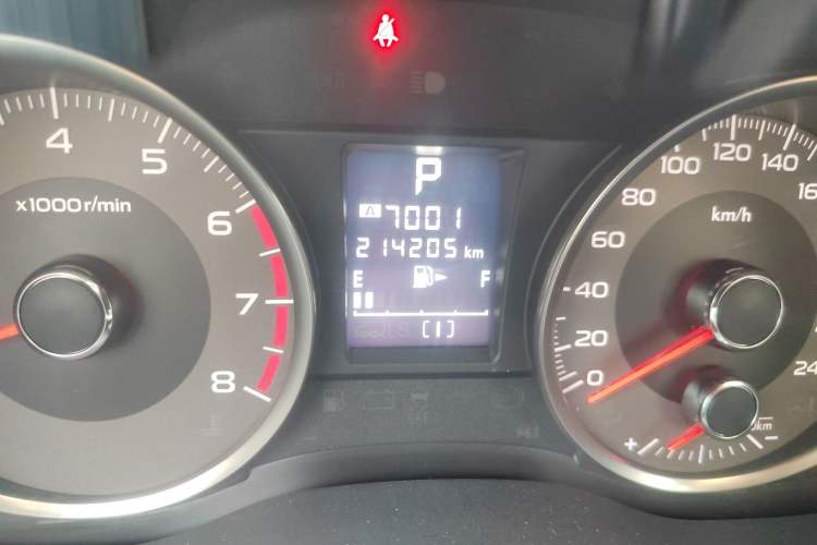 Used Subaru Forester 2013 2.5i Automatic Elite Edition Odometer Close Up