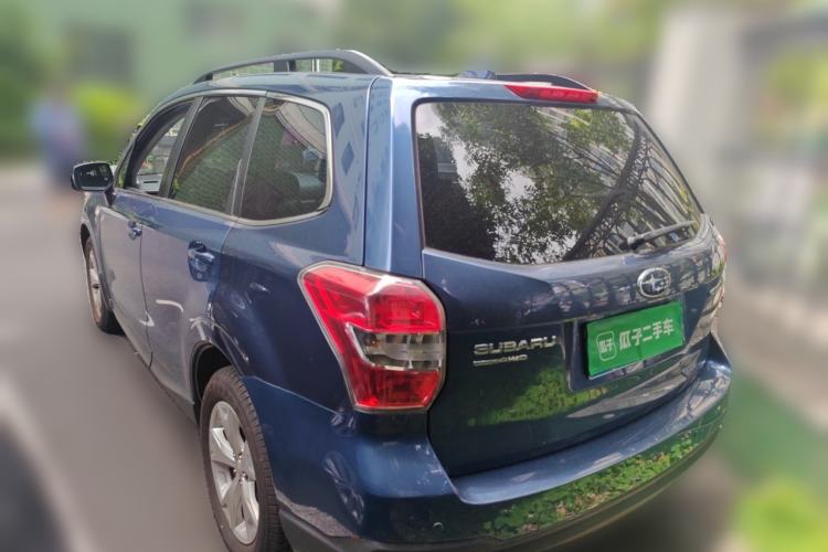 Used Subaru Forester 2013 2.0i Automatic Luxury Edition Rear Left 45 Deg