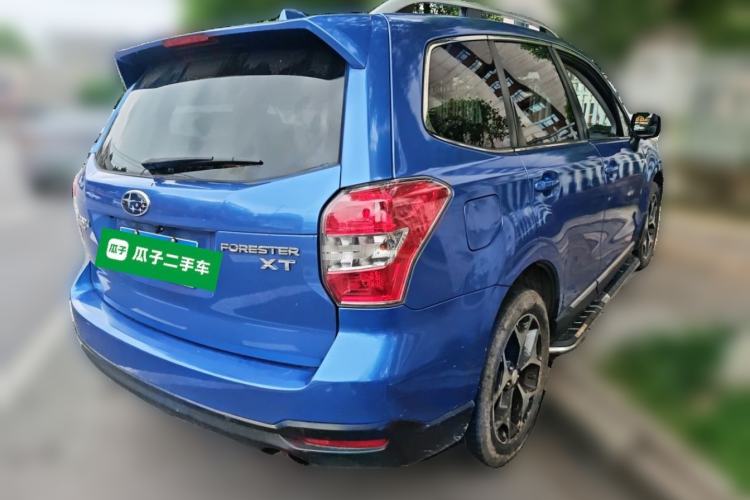 Used Subaru Forester 2013 2.0T Automatic Prestige Navigation Edition Rear Right 45 Deg