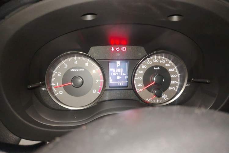 Used Subaru Forester 2013 2.5i Automatic Elite Edition Odometer Close Up
