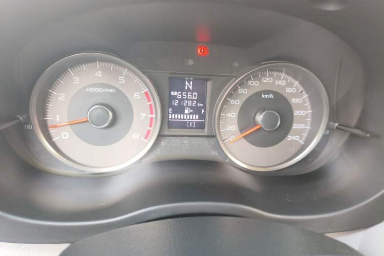 Used Subaru Forester 2013 2.5i Automatic Prestige Edition Odometer Close Up