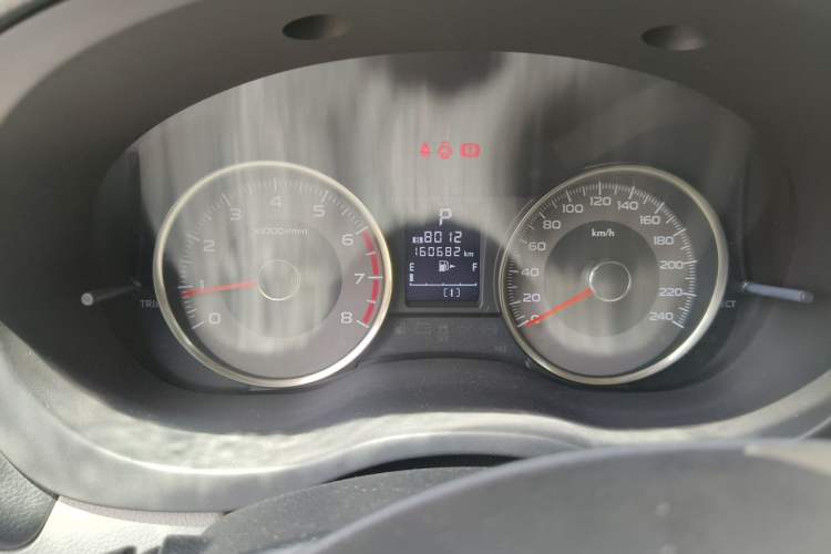 Used Subaru Forester 2013 2.5i Automatic Luxury Navigation Edition Odometer Close Up
