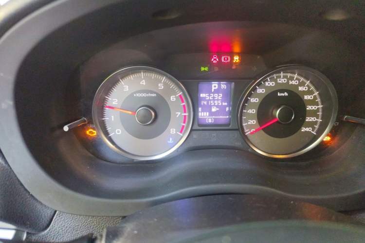 Used Subaru Forester 2013 2.5i Automatic Prestige Edition Odometer Close Up
