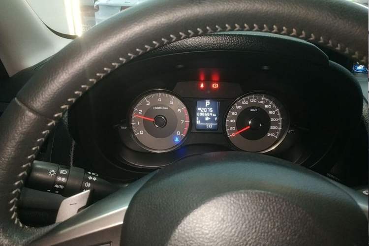 Used Subaru Forester 2013 2.5i Automatic Prestige Edition Odometer Close Up
