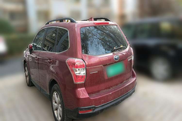 Used Subaru Forester 2013 2.0i Automatic Luxury Edition Rear Left 45 Deg