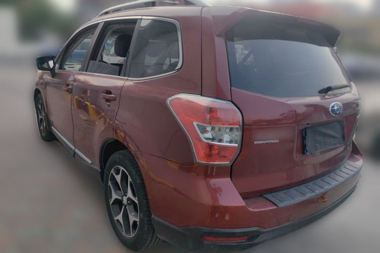 Used Subaru Forester 2013 2.5i Automatic Prestige Navigation Edition Rear Left 45 Deg