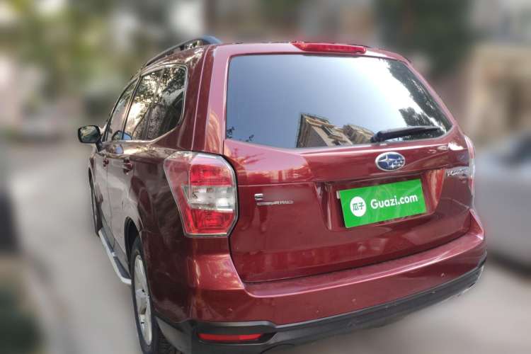 Used Subaru Forester 2013 2.0i Automatic Luxury Edition Rear Left 45 Deg