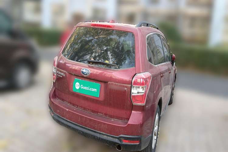 Used Subaru Forester 2013 2.0i Automatic Luxury Edition Rear Right 45 Deg
