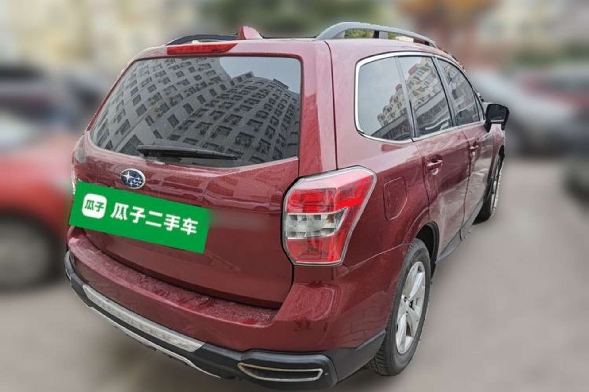 Used Subaru Forester 2013 2.5i Automatic Luxury Edition Rear Right 45 Deg