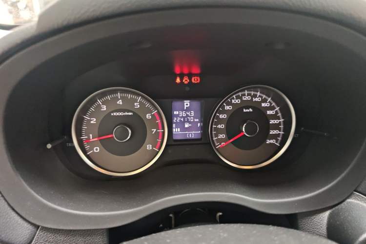 Used Subaru Forester 2013 2.5i Automatic Prestige Edition Instrument Cluster
