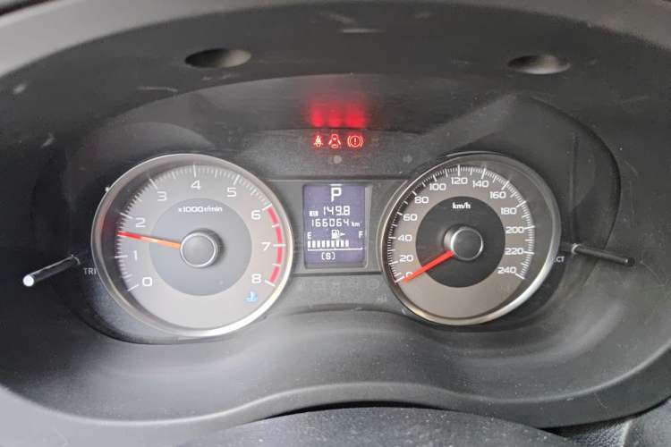 Used Subaru Forester 2013 2.5i Automatic Prestige Navigation Edition Odometer Close Up
