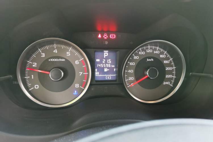 Used Subaru Forester 2013 2.5i Automatic Luxury Navigation Edition Odometer Close Up