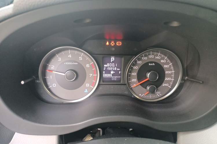Used Subaru Forester 2013 2.5i Automatic Elite Edition Odometer Close Up