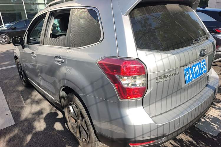 Used Subaru Forester 2013 2.5i Automatic Prestige Navigation Edition Rear Left 45 Deg