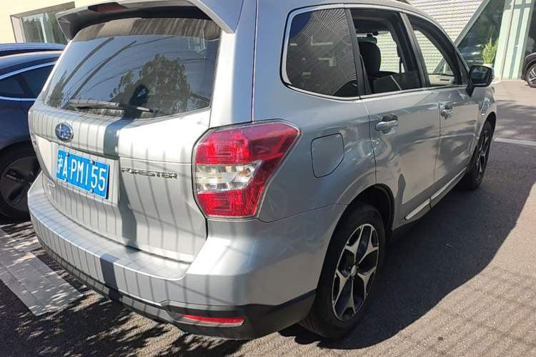 Used Subaru Forester 2013 2.5i Automatic Prestige Navigation Edition Rear Right 45 Deg