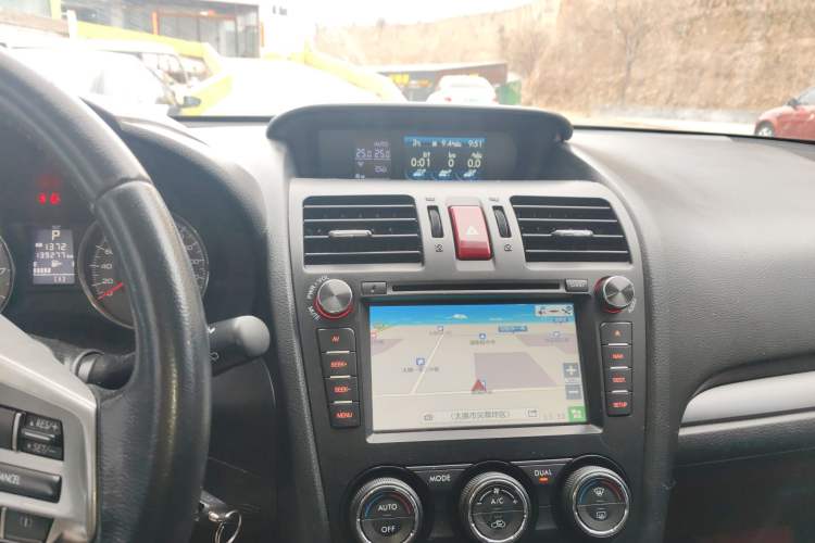 Used Subaru Forester 2013 2.5i Automatic Luxury Navigation Edition Audio And AC Panel