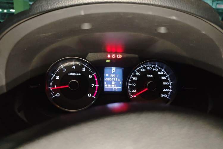Used Subaru Forester 2013 2.5i Automatic Prestige Edition Instrument Cluster