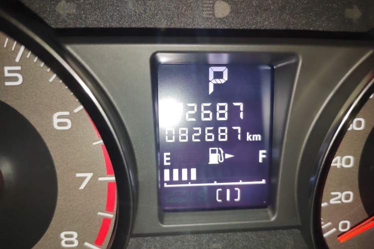 Used Subaru Forester 2013 2.5i Automatic Prestige Edition Odometer Close Up