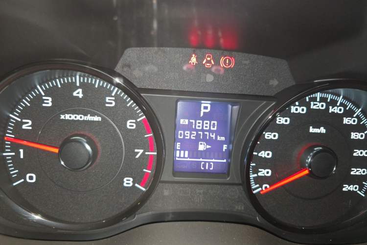 Used Subaru Forester 2013 2.0T Automatic Prestige Navigation Edition Odometer Close Up