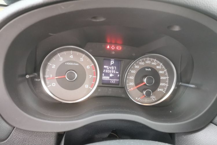 Used Subaru Forester 2013 2.5i Automatic Elite Edition Odometer Close Up