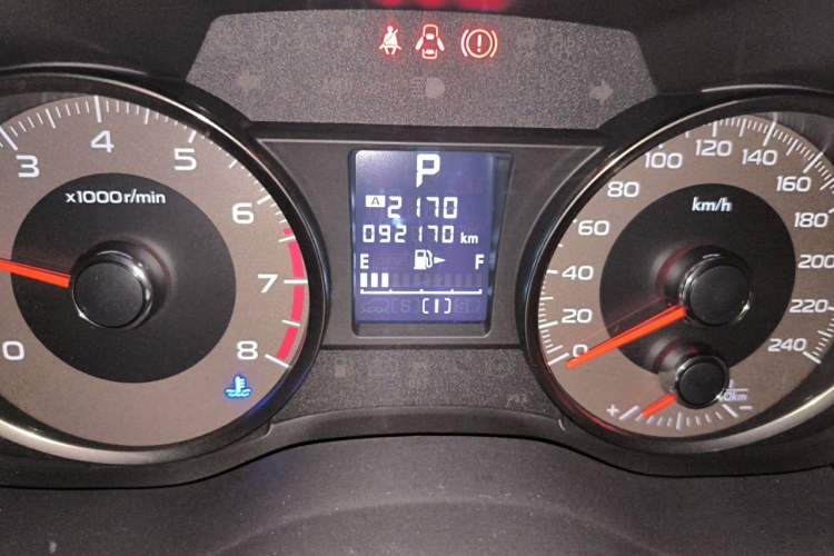 Used Subaru Forester 2013 2.0i Automatic Luxury Navigation Edition Odometer Close Up