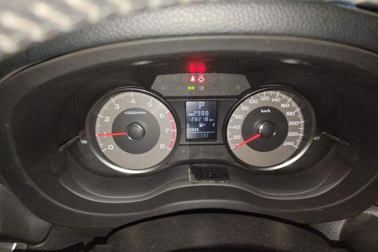 Used Subaru Forester 2013 2.5i Automatic Prestige Edition Odometer Close Up