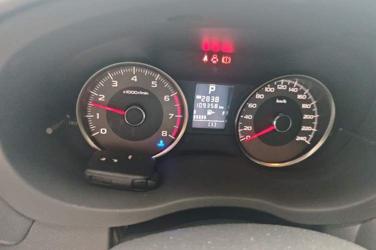 Used Subaru Forester 2013 2.5i Automatic Prestige Edition Odometer Close Up