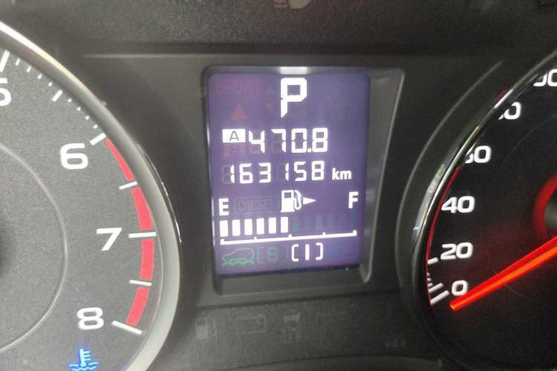 Used Subaru Forester 2013 2.0T Automatic Prestige Navigation Edition Odometer Close Up