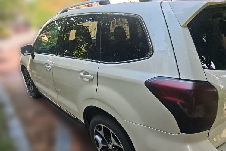 Used Subaru Forester 2013 2.5i Automatic Prestige Navigation Edition Rear Left 45 Deg