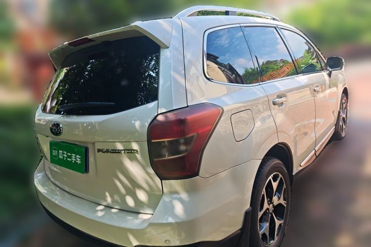 Used Subaru Forester 2013 2.5i Automatic Prestige Navigation Edition Rear Right 45 Deg