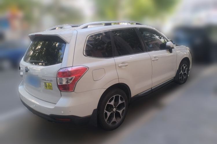 Used Subaru Forester 2013 2.5i Automatic Prestige Navigation Edition Rear Right 45 Deg
