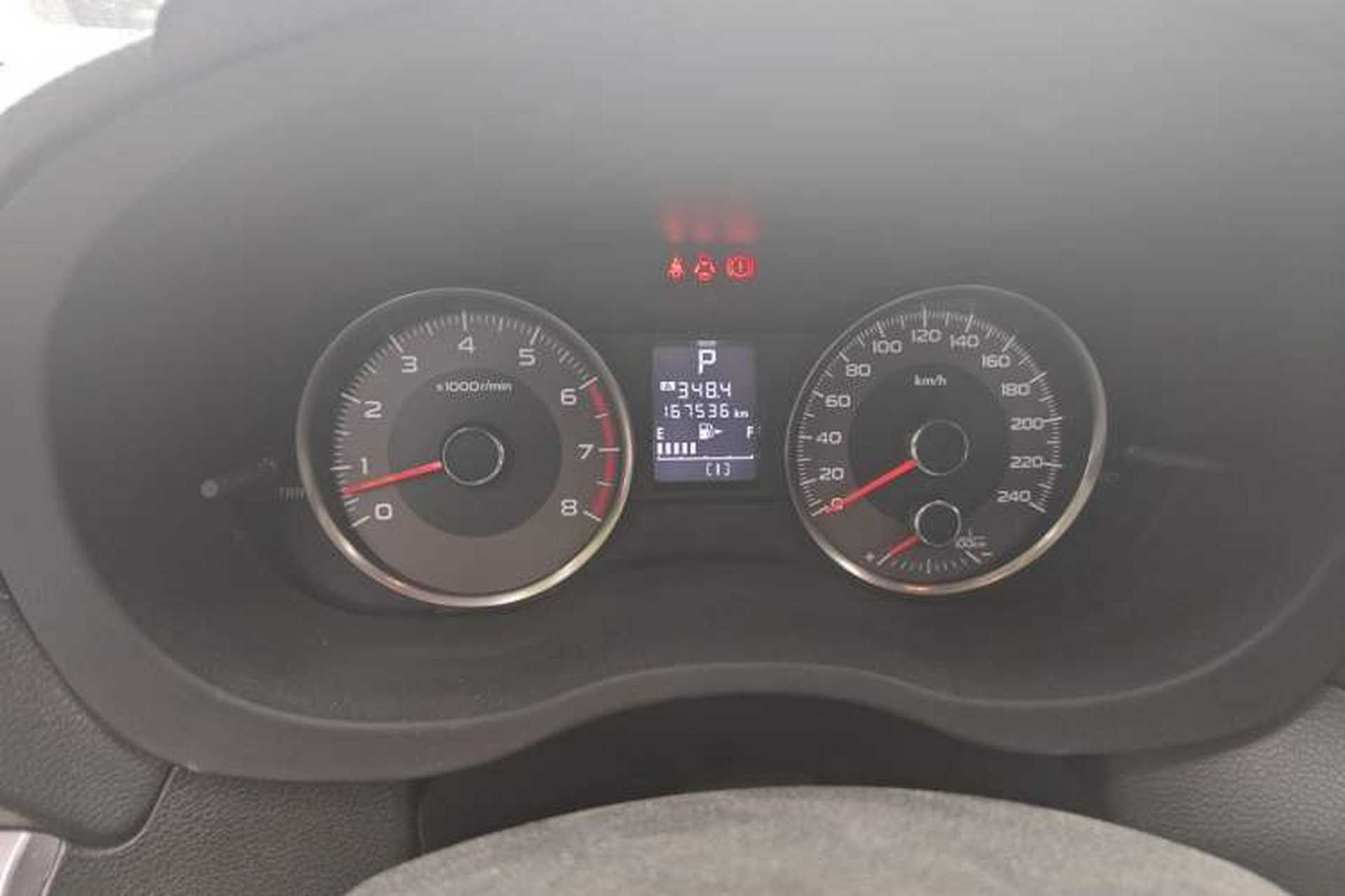 Used Subaru Forester 2014 2.5i Automatic Elite Edition Odometer Close Up