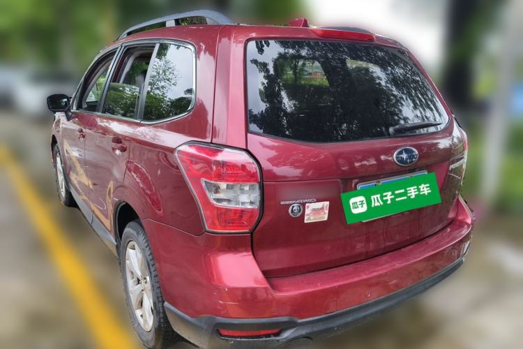 Used Subaru Forester 2014 2.0i Automatic Luxury Edition Rear Left 45 Deg