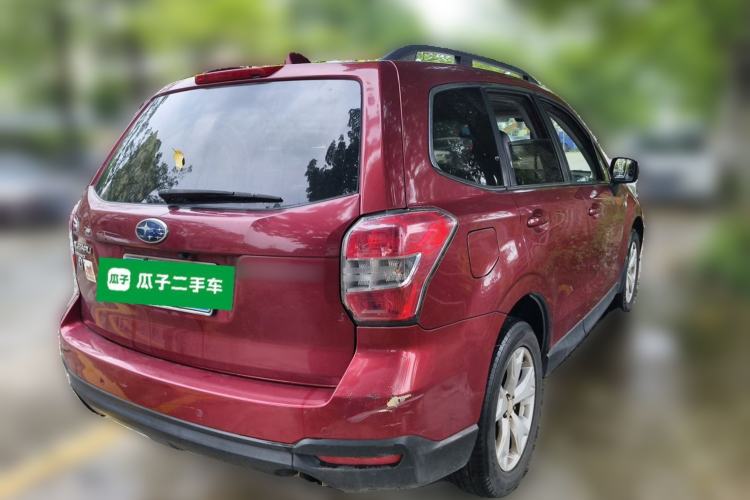 Used Subaru Forester 2014 2.0i Automatic Luxury Edition Rear Right 45 Deg