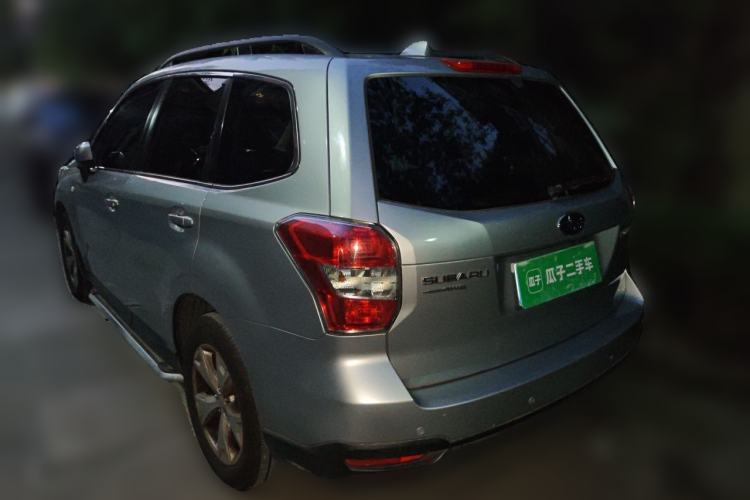 Used Subaru Forester 2014 2.0i Automatic Luxury Edition Rear Left 45 Deg