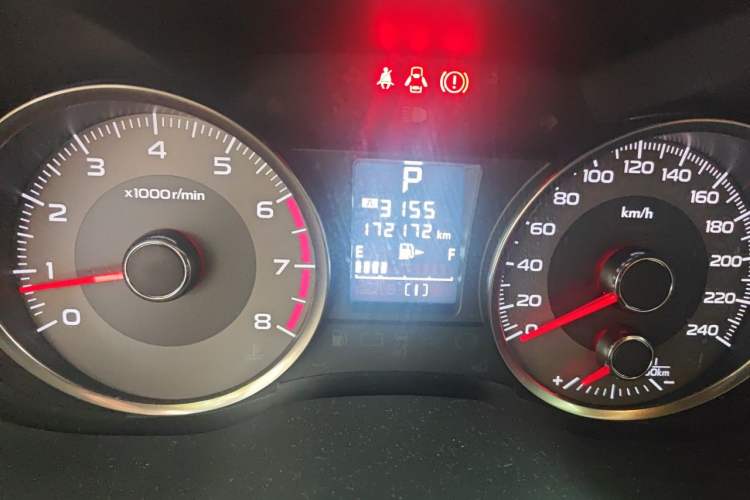Used Subaru Forester 2014 2.5i Automatic Elite Edition Odometer Close Up