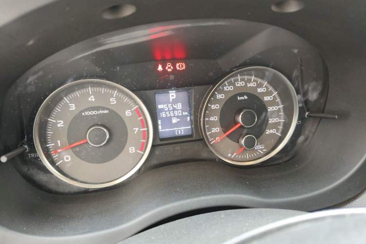 Used Subaru Forester 2014 2.5i Automatic Elite Edition Odometer Close Up