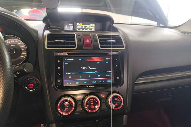 Used Subaru Forester 2015 2.5i Special Edition Commemorative Model Audio And AC Panel