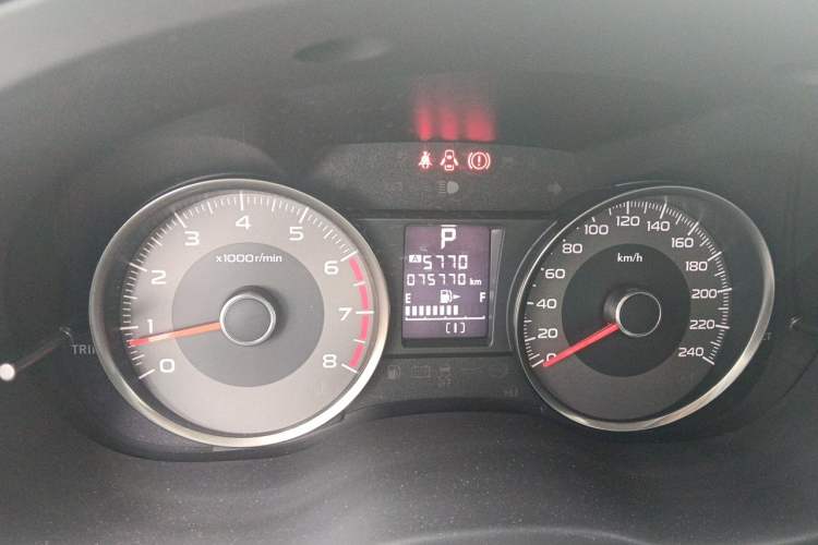 Used Subaru Forester 2015 2.5i Special Edition Commemorative Model Odometer Close Up