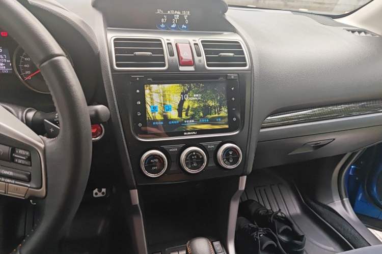 Used Subaru Forester 2015 2.5i Special Edition Commemorative Model Audio And AC Panel