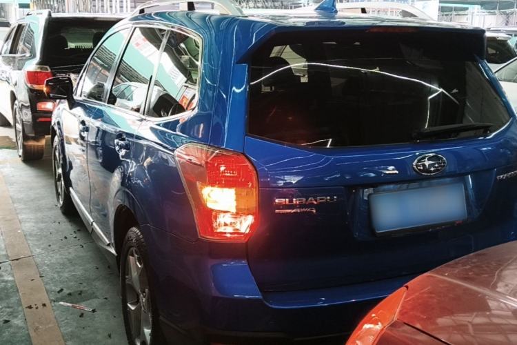 Used Subaru Forester 2015 2.5i Special Edition Commemorative Model Rear Left 45 Deg